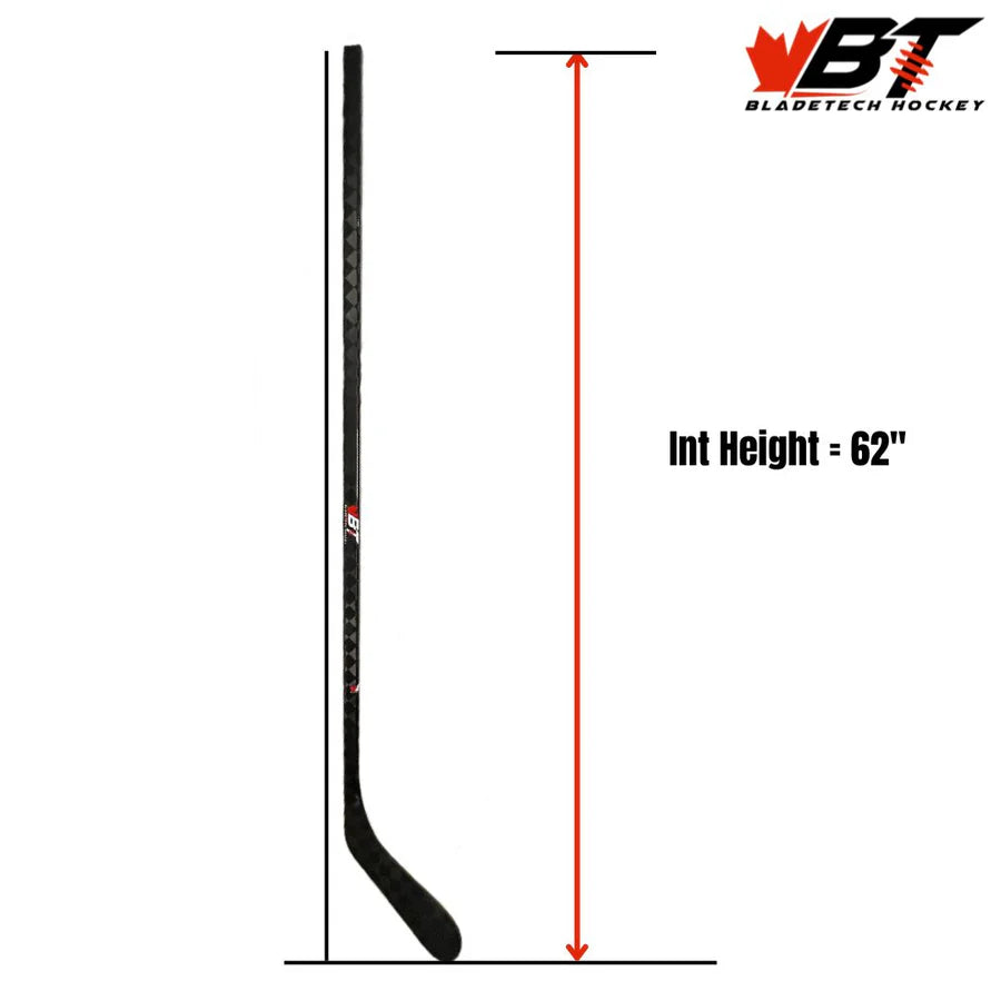 Pro Blackout Bladetech Intermediate Hockey Stick