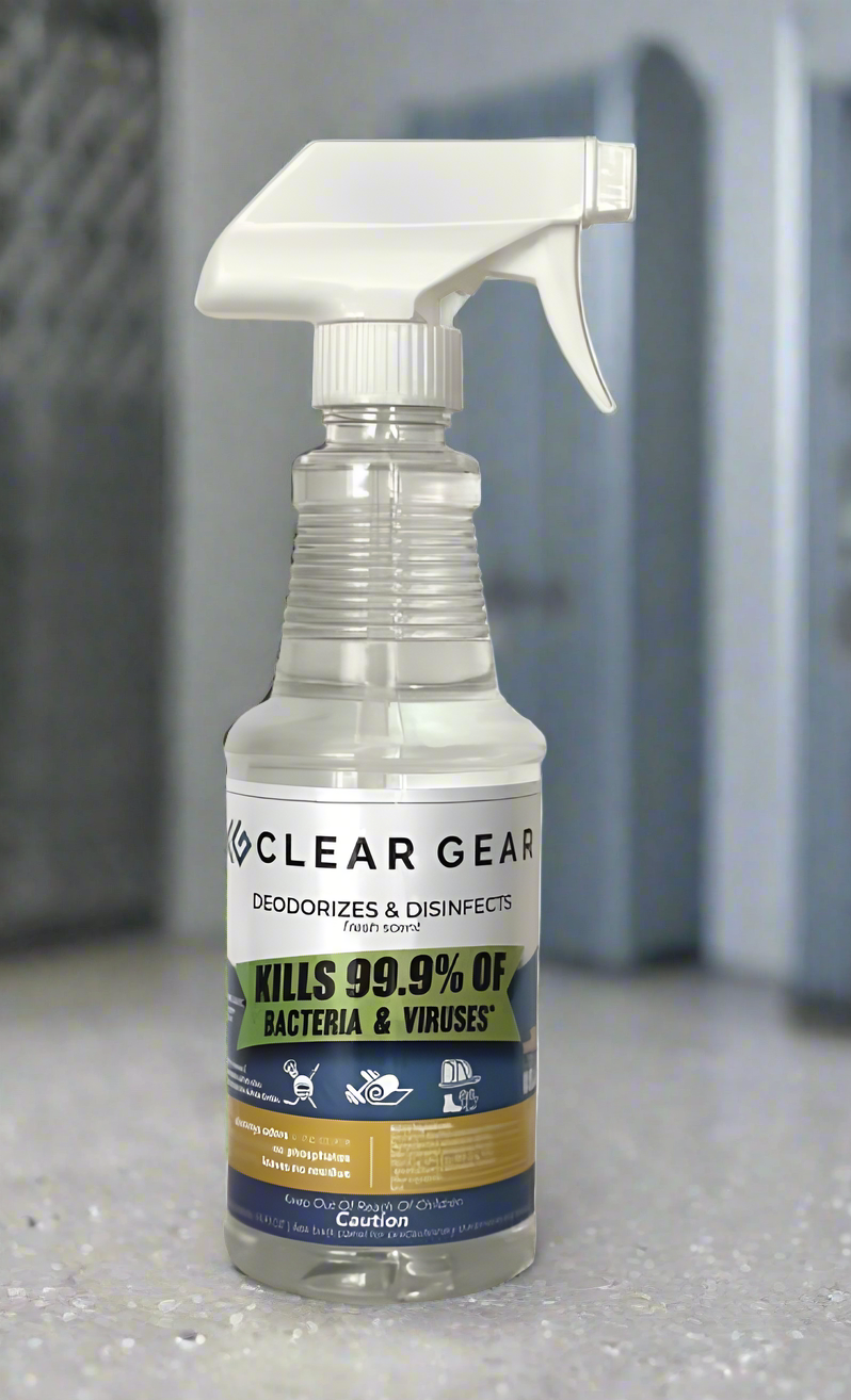 Clear Gear Disinfectant and Deodorizer Spray