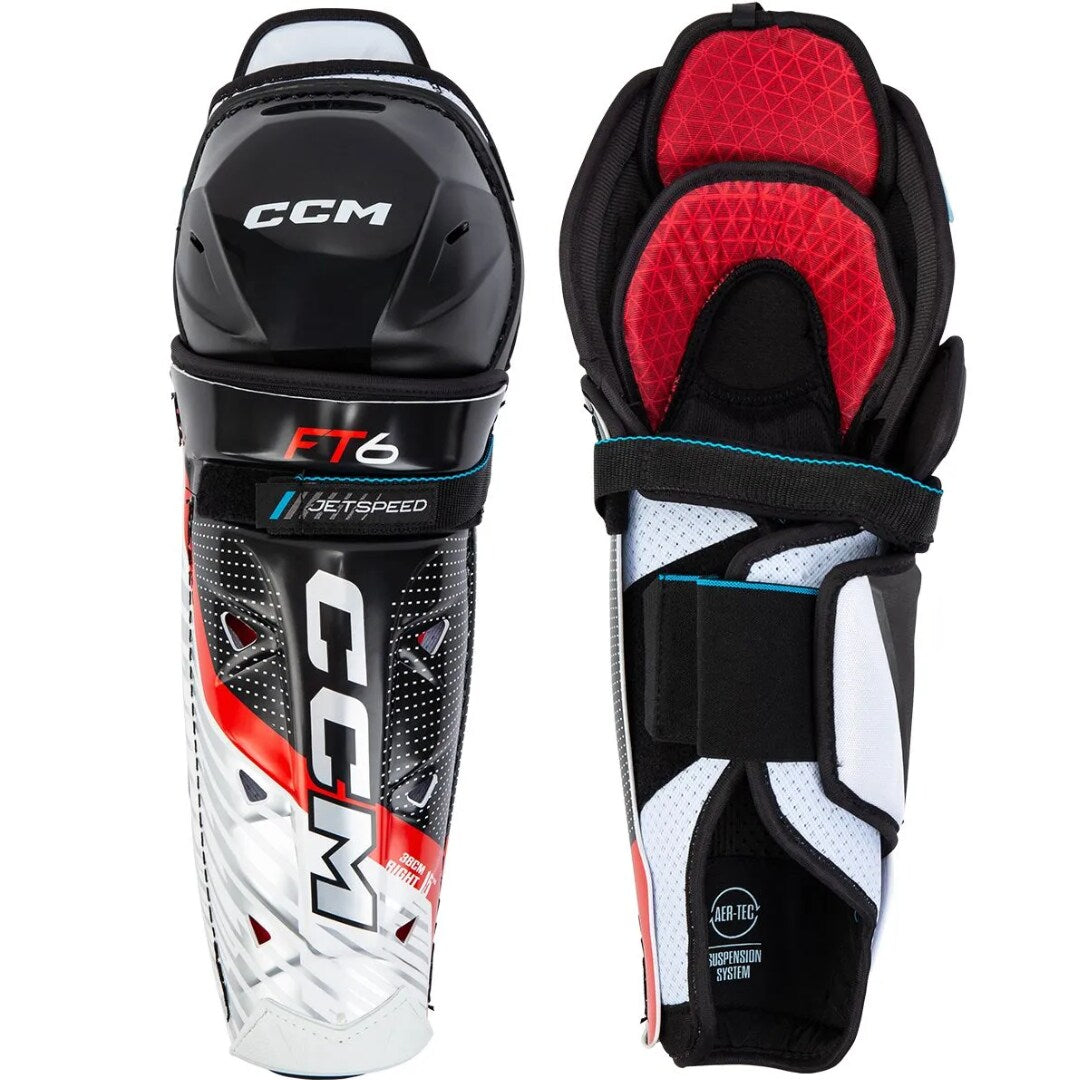 CCM JetSpeed FT6 Senior Shin Guards