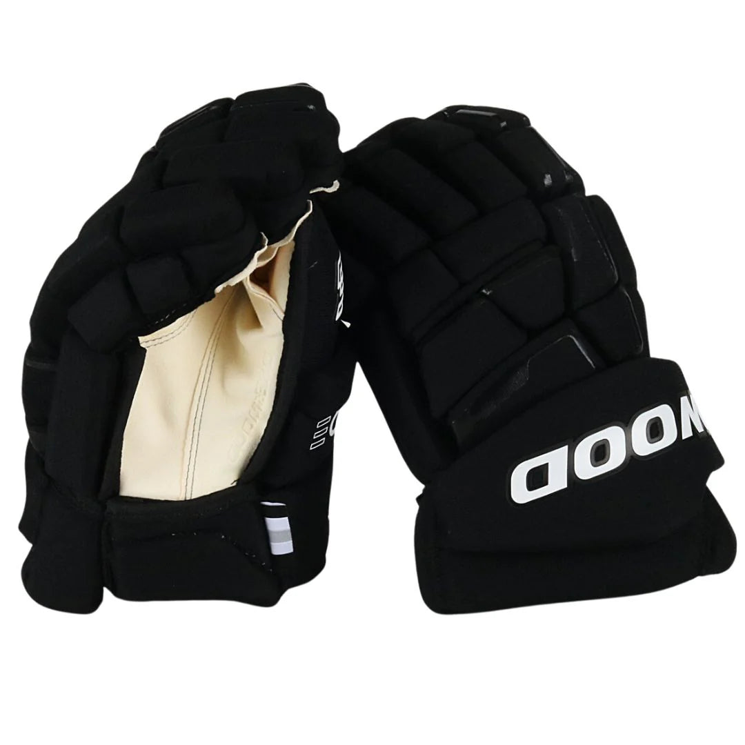 Senior Advanced CCM Helmet and Sherwood Pro Team Stock Glove Bundle