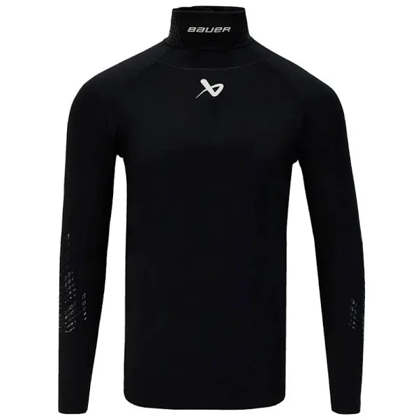 Bauer Neck Protect Longsleeve Baselayer Top Senior