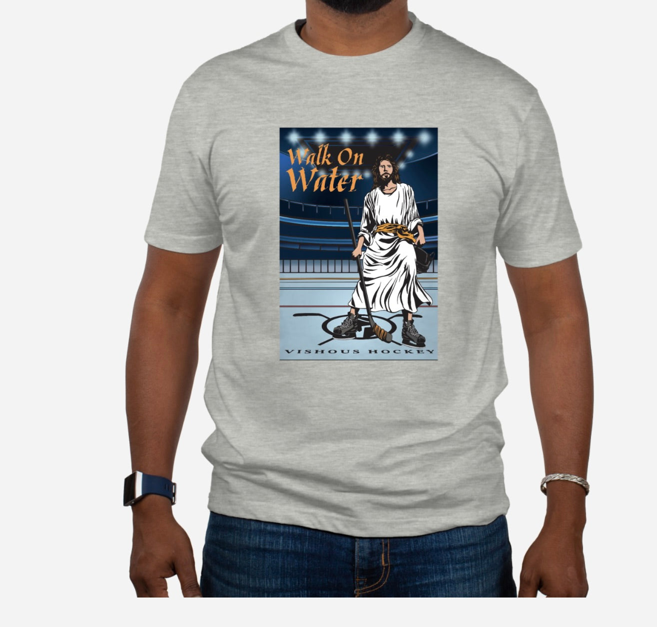 Walk On Water Crew Neck T-Shirt