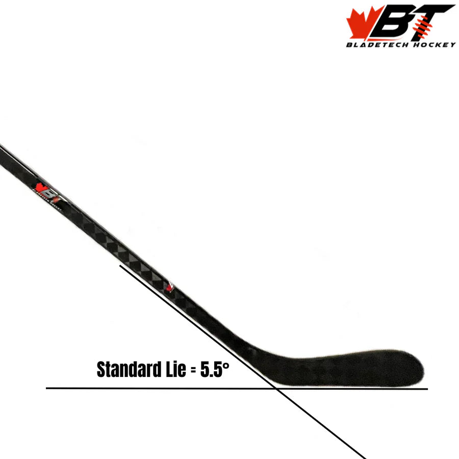 Pro Blackout Bladetech Intermediate Hockey Stick