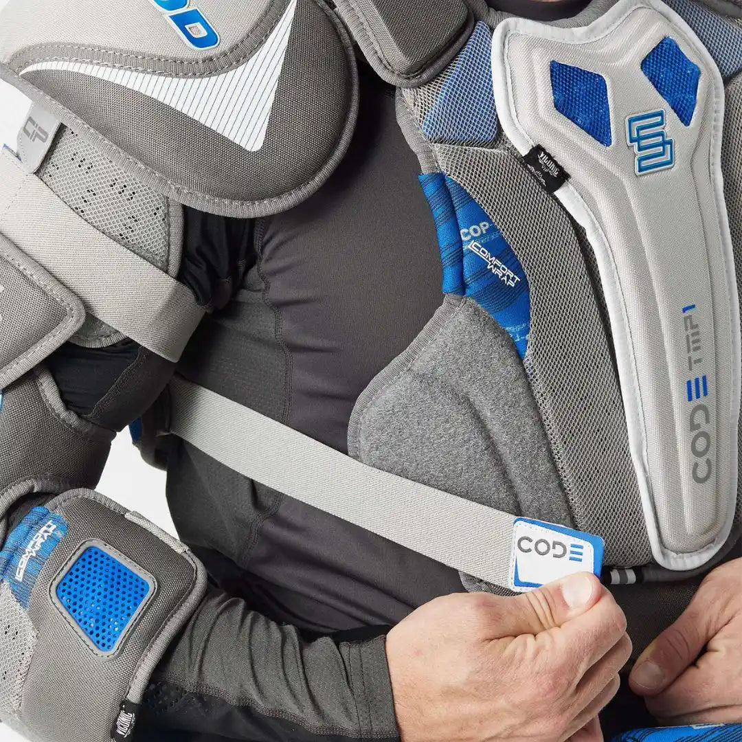 Sherwood Code TMP 1 Junior Hockey Shoulder Pads