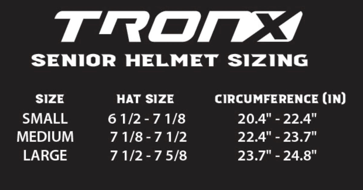 TronX Comp Hockey Helmet Combo