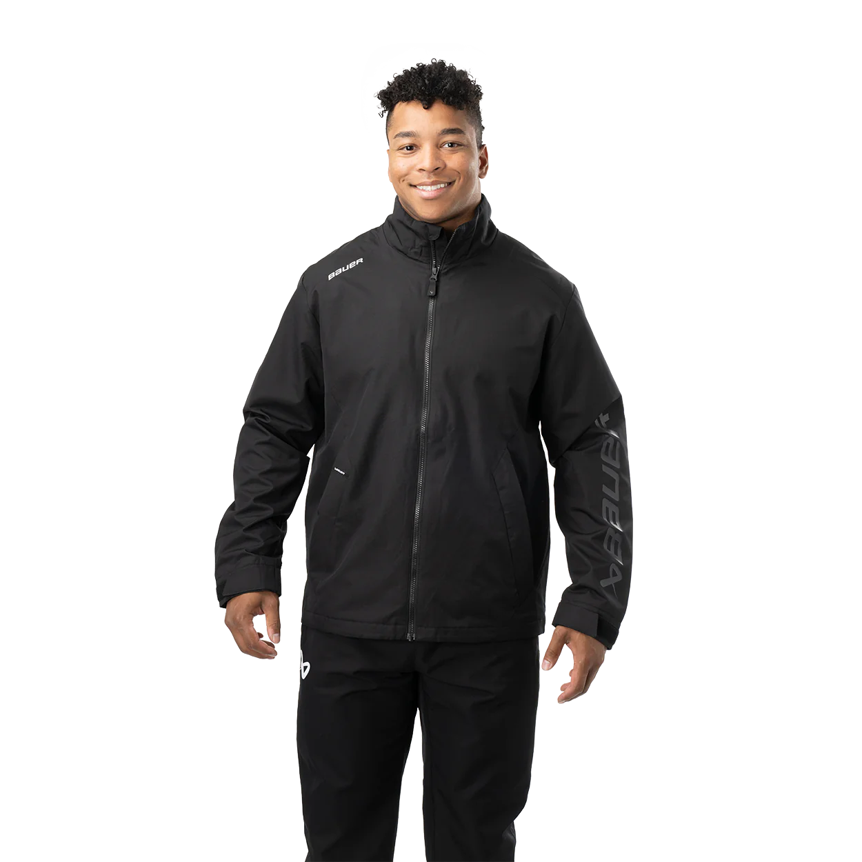 BAUER S24 TEAM LIGHTWEIGHT JACKET SR-BLACK