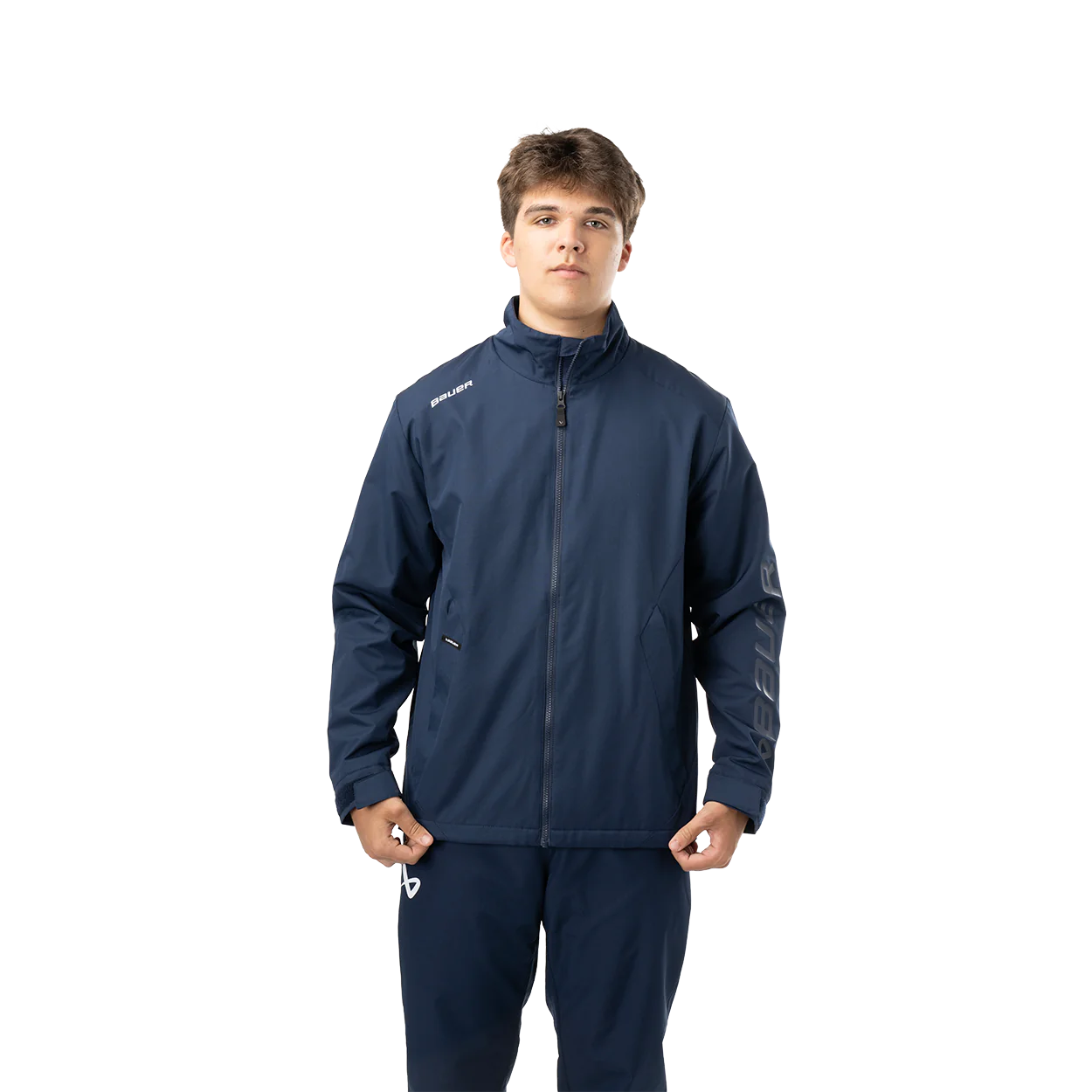 BAUER S24 TEAM LIGHTWEIGHT JACKET SR-NAVY