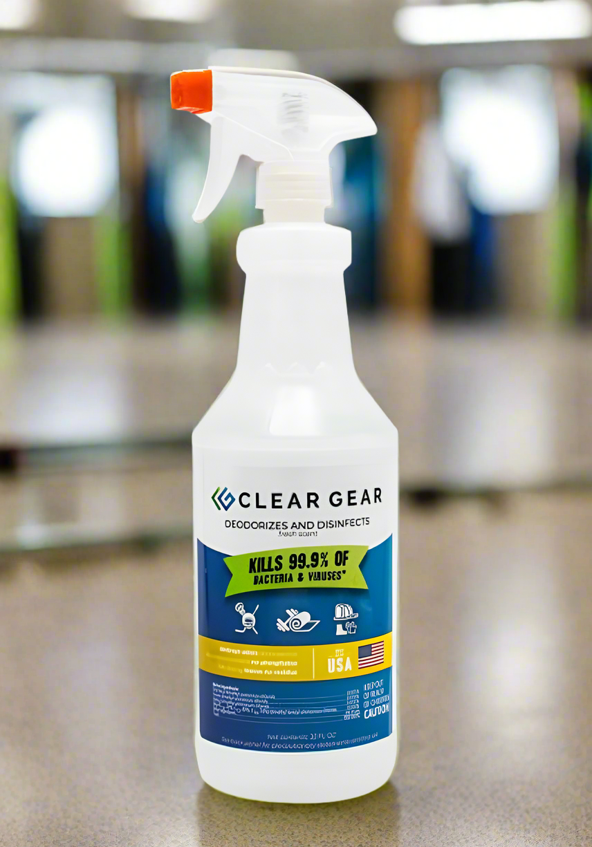 Clear Gear Disinfectant and Deodorizer Spray