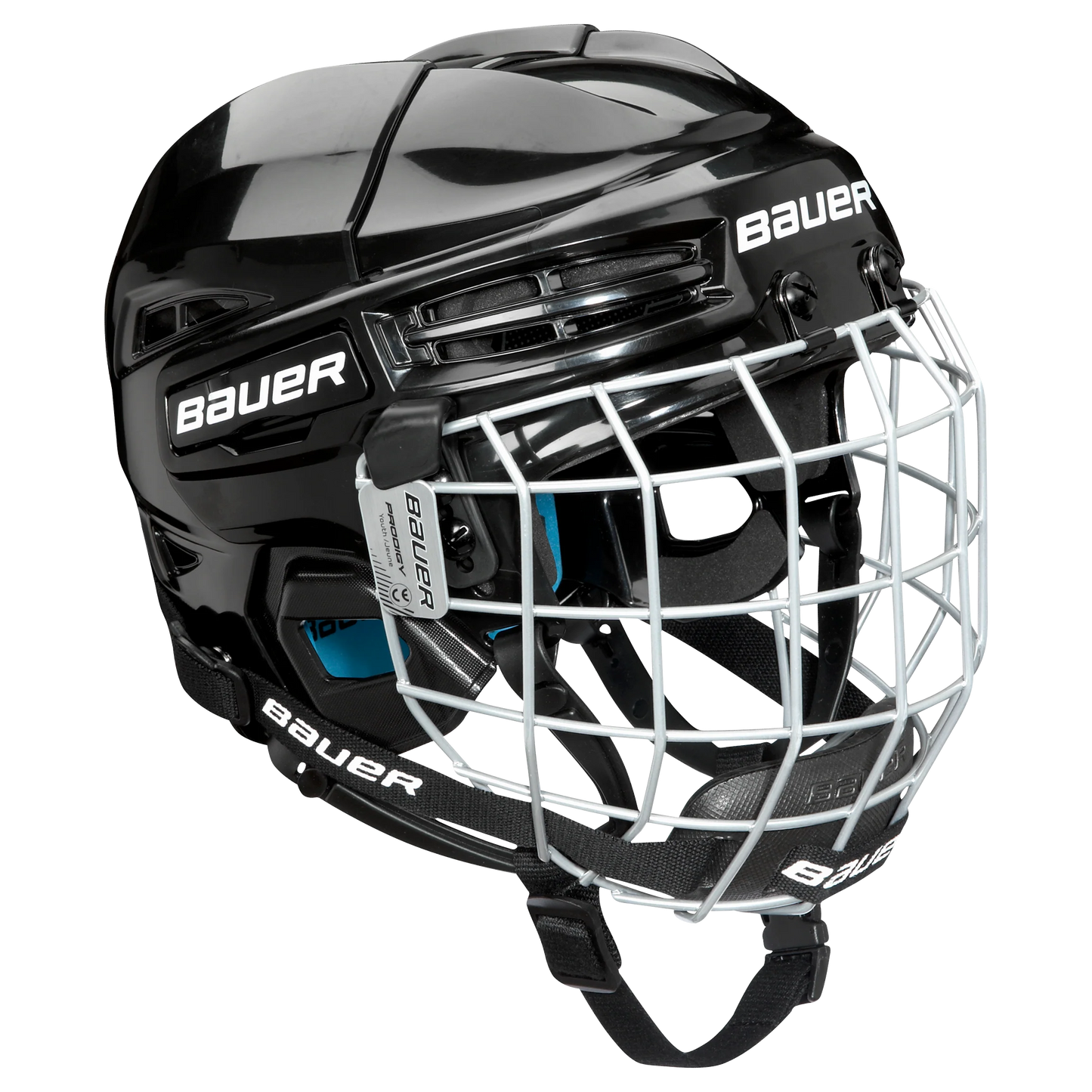 Youth Beginner Bauer Helmet and Sherwood Glove Bundle