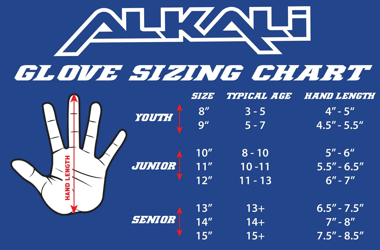 Alkali Cele I Senior Hockey Gloves