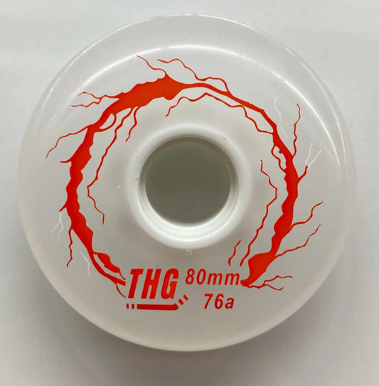 4 PACK: INLINE HOCKEY WHEEL – LIGHTNING RED