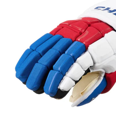 Sherwood Code NHL Team Stock Senior Hockey Glove - New York Rangers