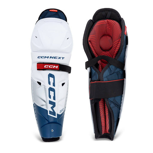 CCM Next Junior Ice Hockey Shin Guards