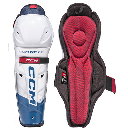 CCM Next Junior Ice Hockey Shin Guards