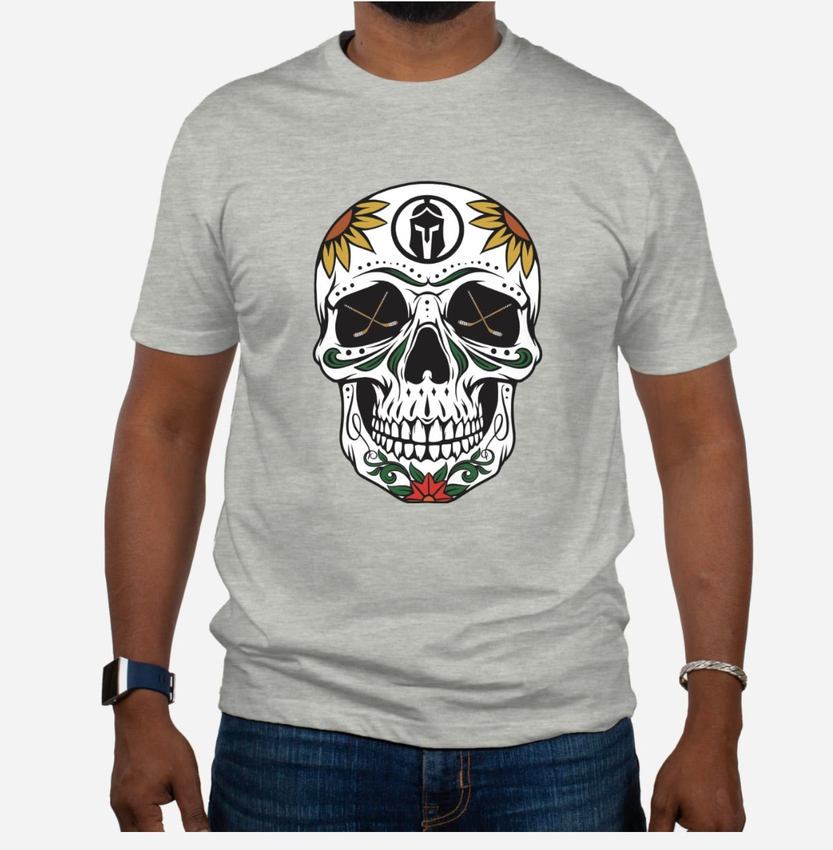 Sugar Skull Crew Neck T-Shirt