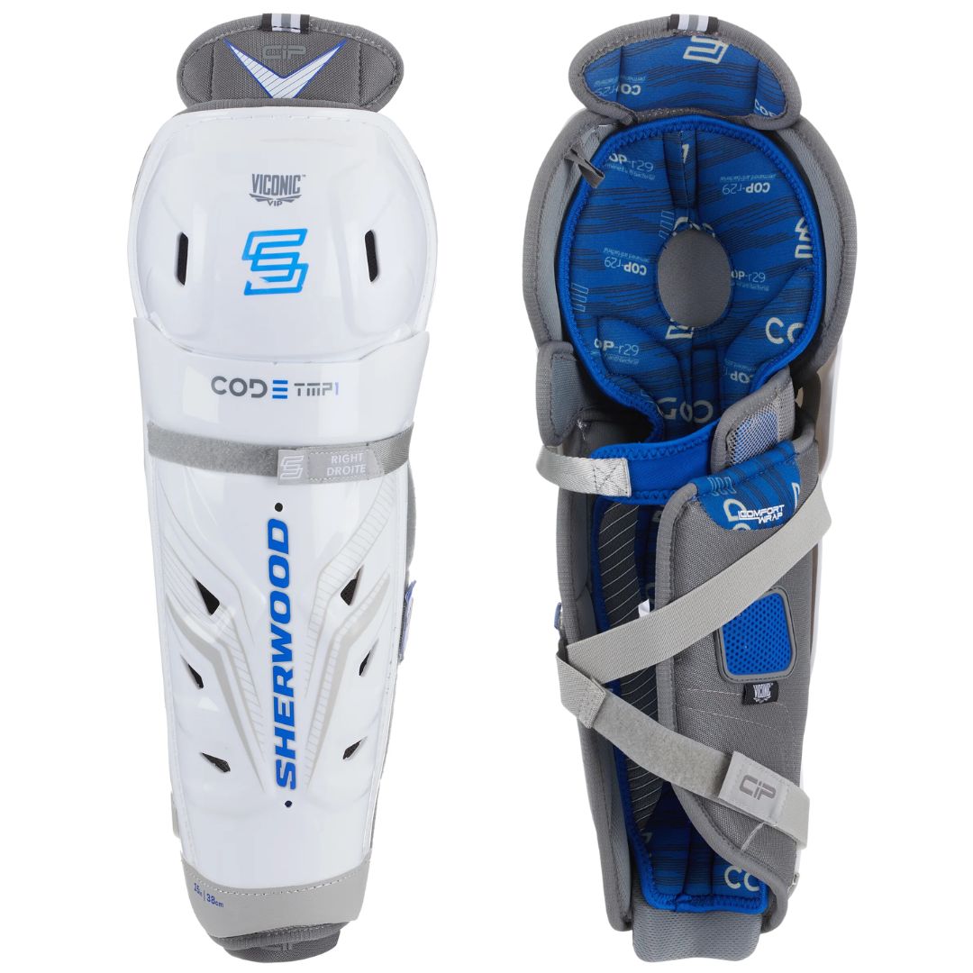 Sherwood Code TMP1 Senior Hockey Shin Guards