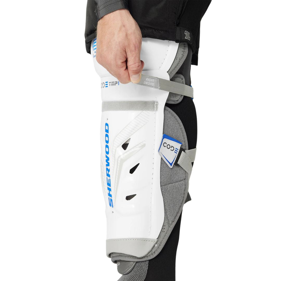 Sherwood Code TMP1 Senior Hockey Shin Guards