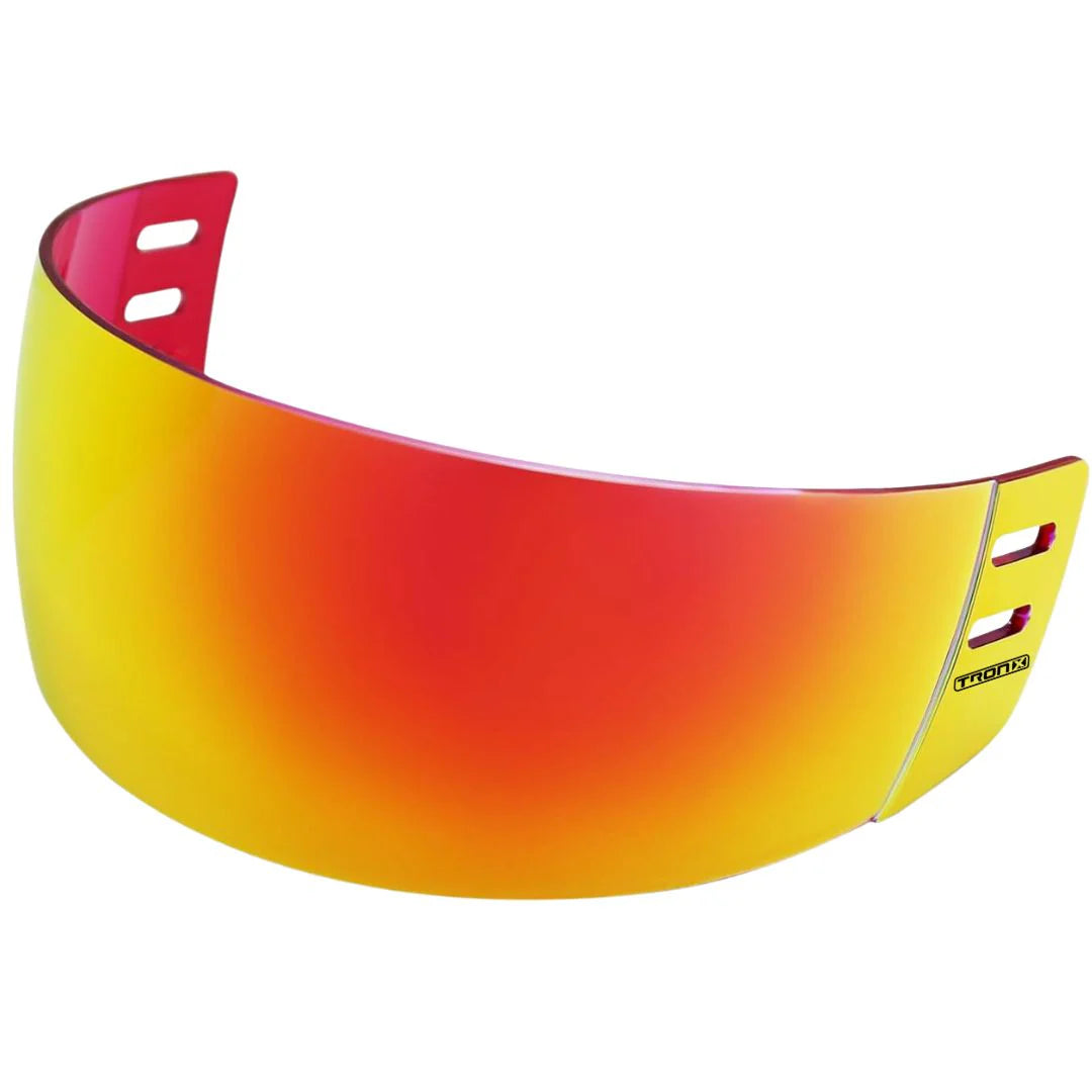 TronX S30 Red Revo Mirrored Visor