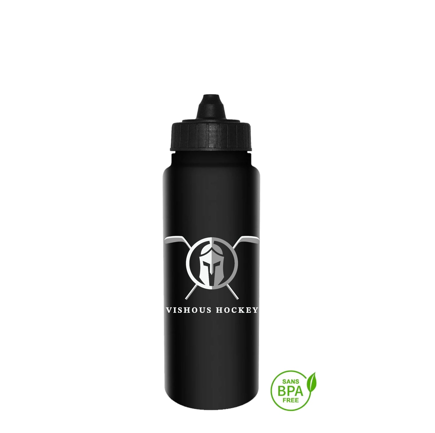 Vishous Hockey 1000mL BPA Free Tallboy Water Bottle