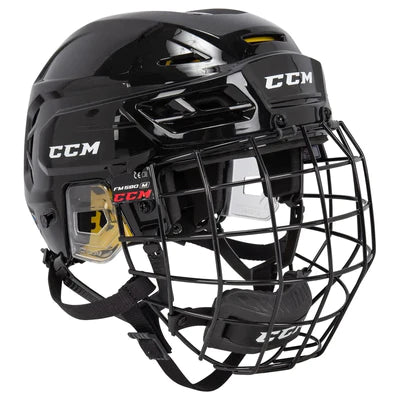 Intermediate Advanced CCM Helmet and Bauer Vapor 3X Glove Bundle