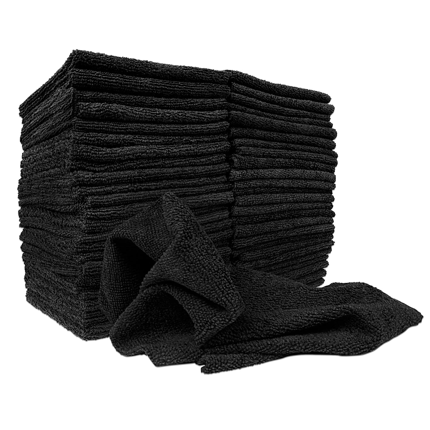 Black Microfiber Skate Towel